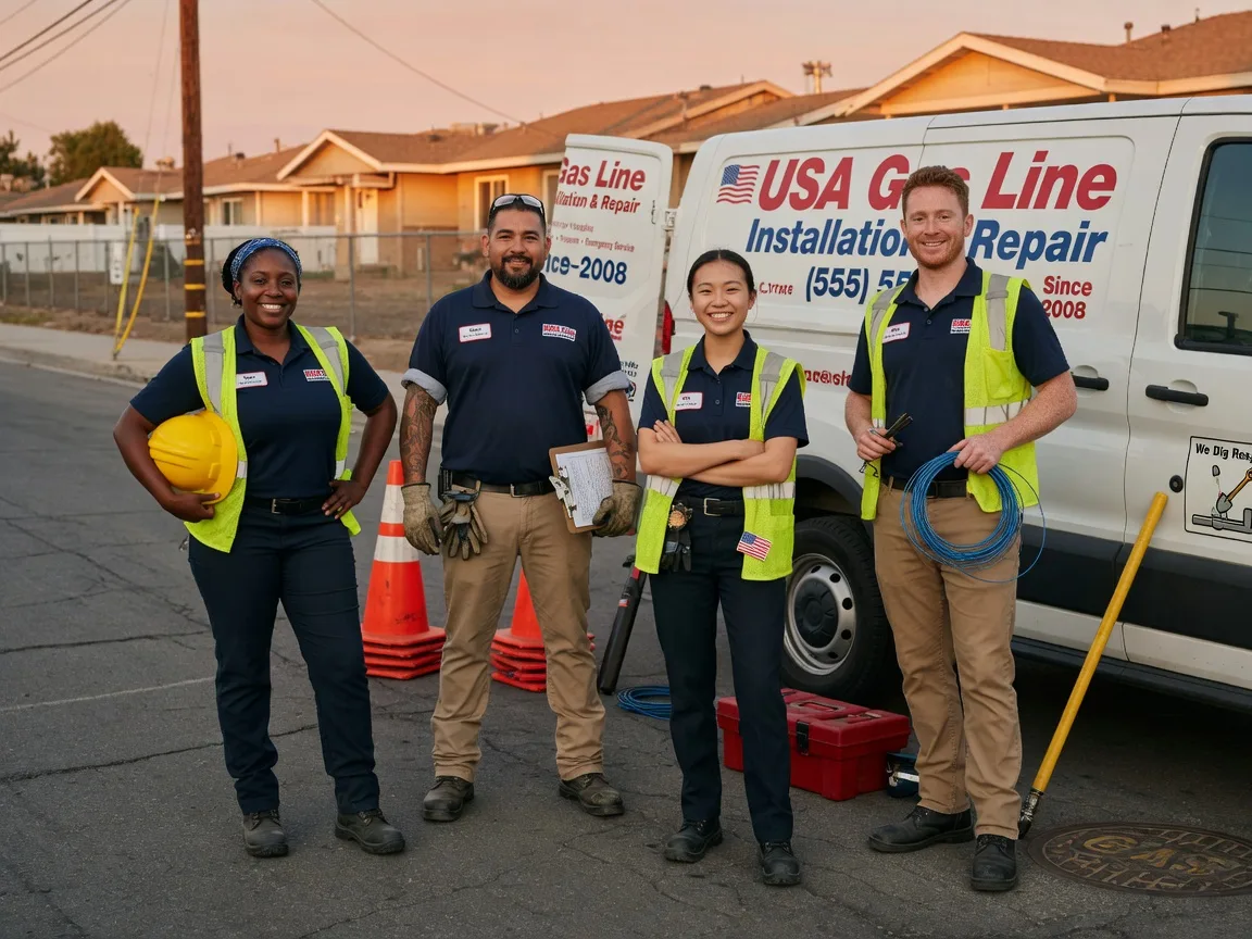Gas Line Installation company in Mustang, OK